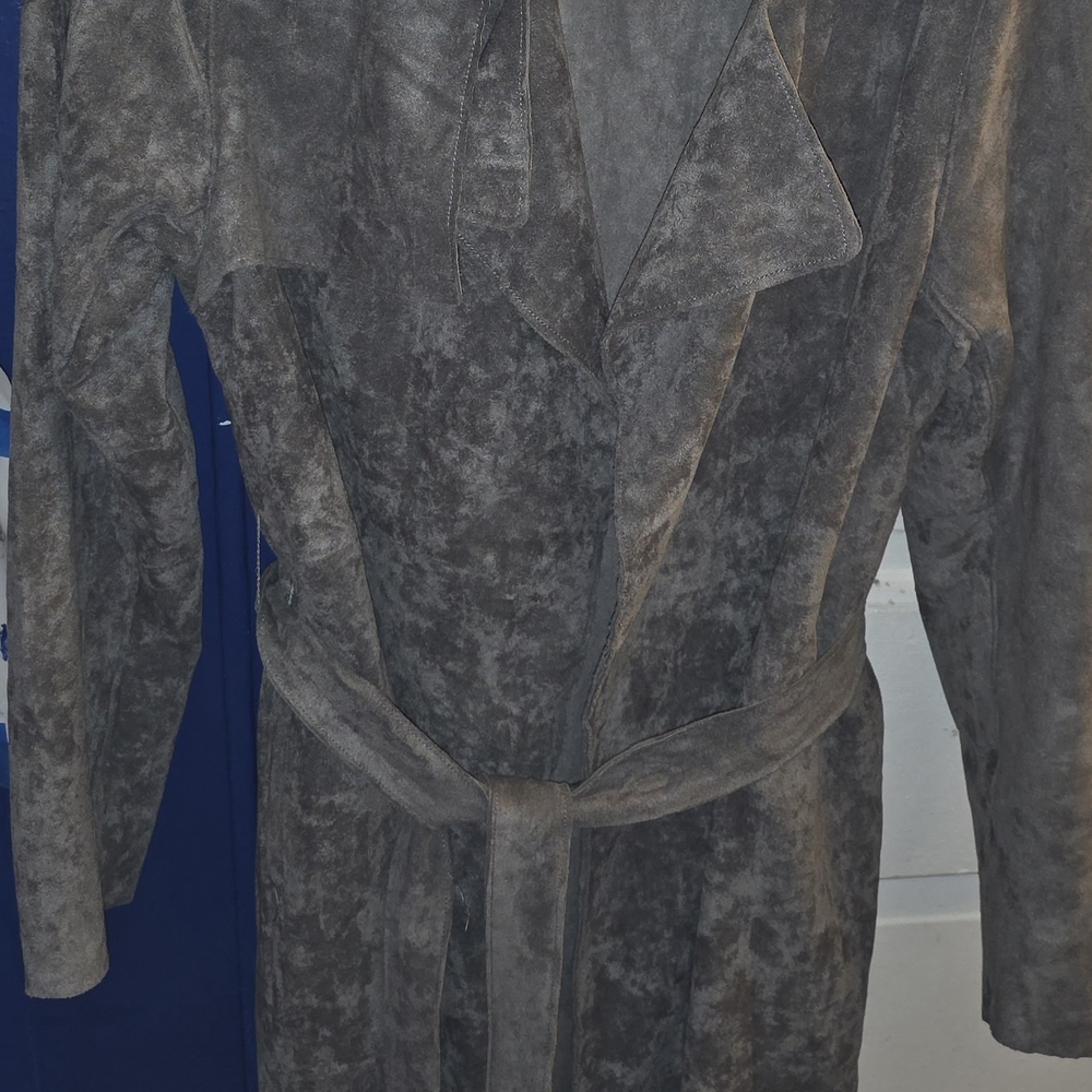 Blank NYC Charcoal Trench Coat